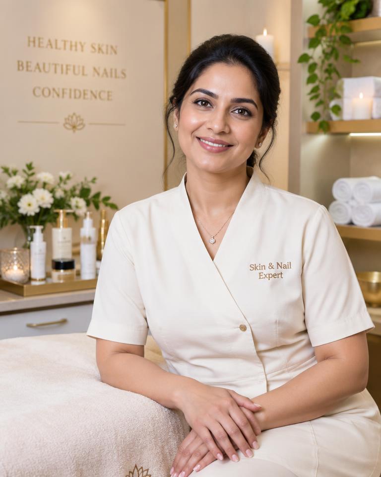HIGHLIGHT skin and nail expert in the treatment room